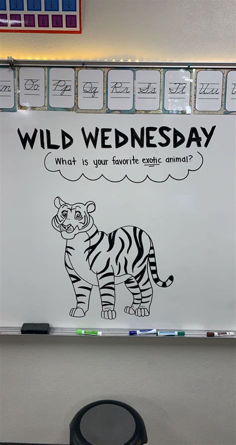 wednesday whiteboard message|wednesday writing prompts for kids.